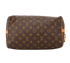 Speedy Bandouliere 30, &pound;895, Handbags, Brown/Tan, Canvas, Top view